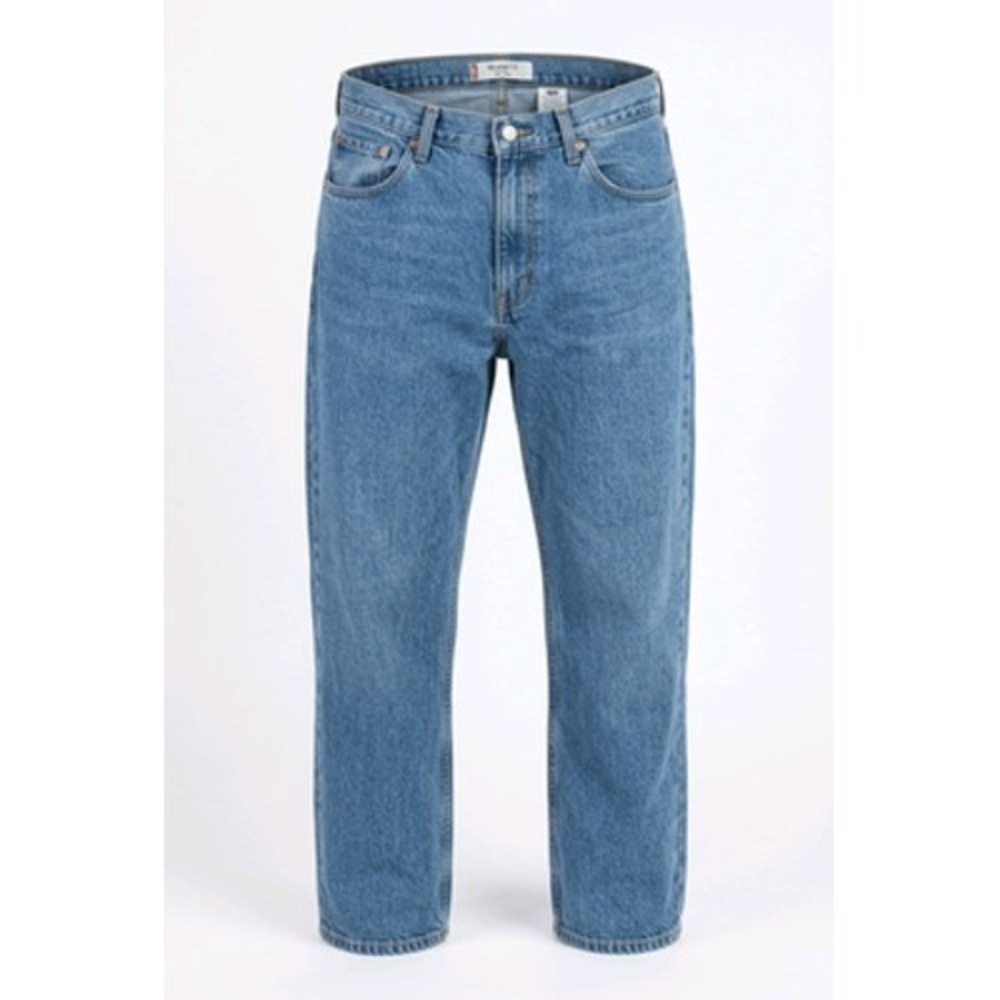 Levis 550 Jeans Mens 34x30 Blue Light Wash Relaxed Tapered Leg Denim Casual